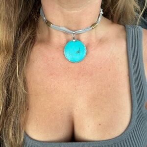 Turquoise Pendant Necklace